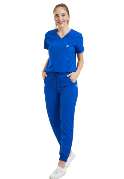 Dynamic Jogger - Kadın Likralı Scrubs Üniforma Takımı