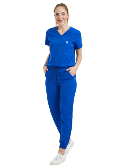 Dynamic Jogger - Kadın Likralı Scrubs Üniforma Takımı