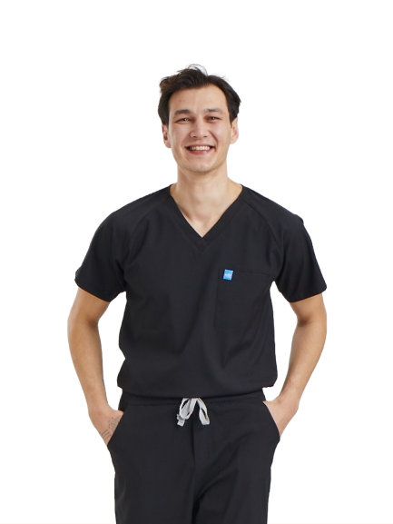 Dynamic Jogger - Erkek Likralı Scrubs Üniforma Üst - Görsel 4